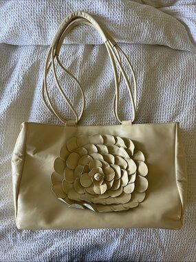 Italian butter yellow tote